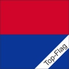 Fahne Tessin TI gedruckt | 100 x 100 cm