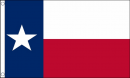 Texas Fahne gedruckt im Querformat | 60 x 90 cm