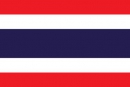 Thailand Fahne gedruckt | 150 x 240 cm
