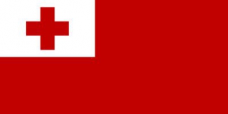 Tonga Fahne gedruckt | 90 x 150 cm