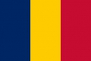 Tschad Fahne gedruckt | 60 x 90 cm