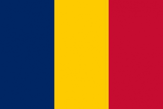 Tschad Fahne gedruckt | 60 x 90 cm