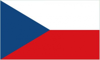Tschechische Republik / Tschechien  Fahne gedruckt | 150 x 240 cm