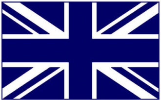Union Jack UK Blau Fahne gedruckt | 90 x 150 cm