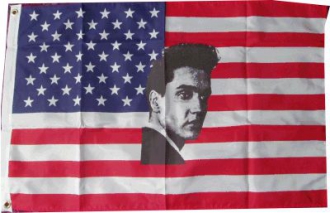 USA Elvis Fahne gedruckt | 90 x 150 cm