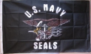 US Navy Seals Fahne gedruckt | 90 x 150 cm