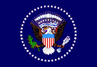 US Präsident Fahne gedruckt | 90 x 150 cm