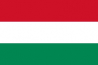 Ungarn Fahne gedruckt | 60 x 90 cm
