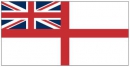 Britische Seekriegs- Fahne | white Ensign gedruckt | 60 x 90 cm