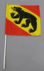 Fahne Bern am Stab Pack à 5 oder 15 Stück | 20 x 20 cm | Stoff
