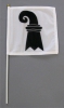 Fahne Basel-Stadt am Stab Pack à 5 oder 15 Stück | 20 x 20 cm | Stoff