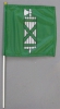 Fahne St. Gallen am Stab Pack à 5 oder 15 Stück | 20 x 20 cm | Stoff