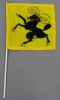 Fahne Schaffhausen am Stab Pack à 5 oder 15 Stück | 20 x 20 cm | Stoff
