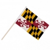 Maryland Fahne / Flagge am Stab  Pack à 4 Stück | 15 x 22.5 cm