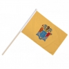 New Jersey Fahne / Flagge am Stab  Pack à 4 Stück | 15 x 22.5 cm