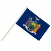New York Fahne / Flagge am Stab  Pack à 4 Stück | 15 x 22.5 cm
