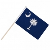 South Carolina Fahne / Flagge am Stab  Pack à 4 Stück | 15 x 22.5 cm