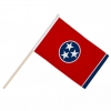 Tennessee Fahne / Flagge am Stab  Pack à 4 Stück | 15 x 22.5 cm