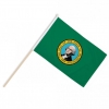 Washington Fahne / Flagge am Stab  Pack à 4 Stück | 15 x 22.5 cm