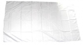 Weisse Fahne unbedruckt | 60 x 90 cm