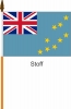 Tuvalu Fahne / Flagge am Stab | 30 x 45 cm