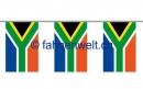 Fahnenkette Südafrika gedruckt aus Papier | 20 Fahnen 12 x 24 cm 5 m lang