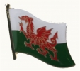 Flaggen Pin Wales geschwungen | ca. 20 mm