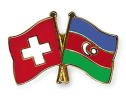 Freundschaftspin Schweiz-Aserbaidschan | Grösse ca. 22mm