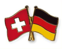 Freundschaftspin Schweiz-Deutschland | Grösse ca. 22mm