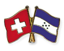 Freundschaftspin Schweiz-Honduras | Grösse ca. 22mm