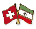 Freundschaftspin Schweiz-Iran | Grösse ca. 22mm