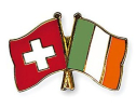 Freundschaftspin Schweiz-Irland | Grösse ca. 22mm