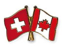 Freundschaftspin Schweiz-Kanada | Grösse ca. 22mm
