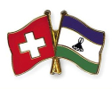 Freundschaftspin Schweiz-Lesotho | Grösse ca. 22mm