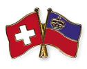 Freundschaftspin Schweiz-Liechtenstein | Grösse ca. 22mm