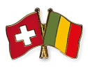 Freundschaftspin Schweiz-Mali | Grösse ca. 22mm