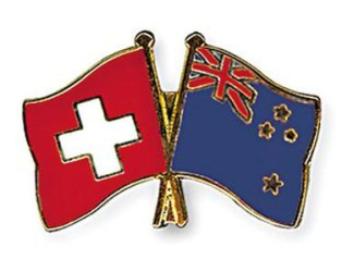 Freundschaftspin Schweiz-Neuseeland | Grösse ca. 22mm