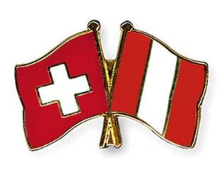 Freundschaftspin Schweiz-Peru | Grösse ca. 22mm
