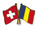 Freundschaftspin Schweiz-Rumänien | Grösse ca. 22mm