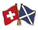 Freundschaftspin Schweiz-Schottland | Grösse ca. 22mm