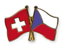 Freundschaftspin Schweiz-Tschechien | Grösse ca. 22mm