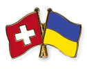 Freundschaftspin Schweiz-Ukraine | Grösse ca. 22mm