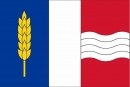Fahne Gemeinde 9494 Schaan FL QUER| 20 x 30 cm und Grösser