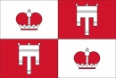 Fahne Gemeinde 9490 Vaduz FL QUER| 20 x 30 cm und Grösser