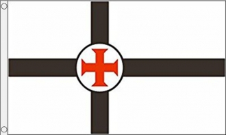 Tempelritter Geheimbund / Secret Society of Templars Fahne gedruckt | 90 x 150 cm