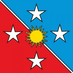 Fahne Gemeinde 3962, 3963 Crans-Montana (VS) | 30 x 30 cm und Grösser