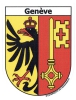 Wappen Genf/Genève Aufkleber GE | ca. 13.5 x 17.7 cm