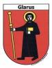 Wappen Glarus Aufkleber GL | 6.5 x 8.5 cm