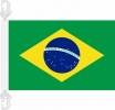 Brasilien Hissfahne gedruckt im Querformat | 30 x 45 cm