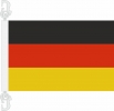 Deutschland Hissfahne gedruckt im Querformat | 30 x 45 cm